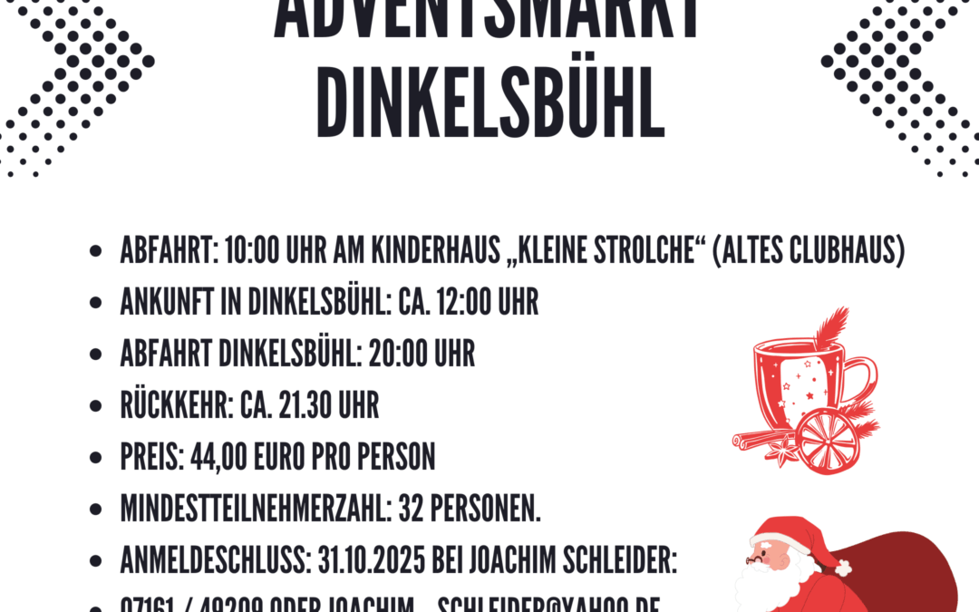 Adventsmarkt Dinkelsbühl