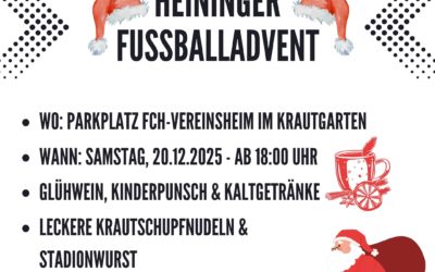 Einladung zum Heininger Fußballadvent