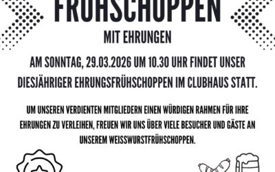 Einladung zum Ehrungsfrühschoppen