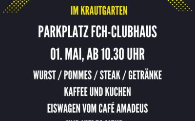 Maihock im Krautgarten: Wir feiern den 1. Mai!