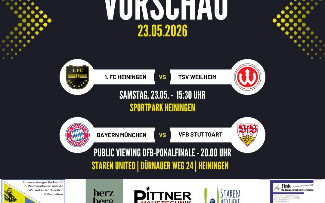 Perfekter Sport-Samstag in Heiningen!
