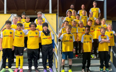 Neue Shirts für unsere Nachwuchskicker