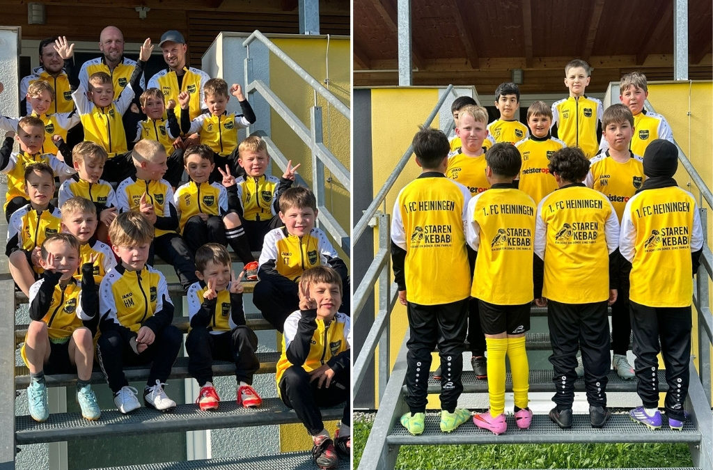 Trainingsanzüge für die Jugendteams