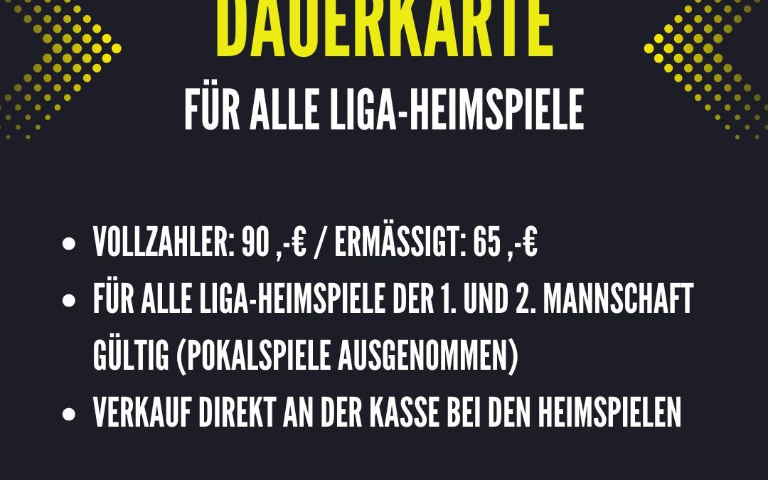 Dauerkarte 2026/27